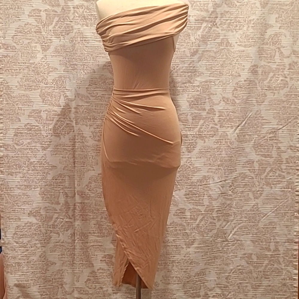 Asos off shoulder midi dress sz2 [1129]